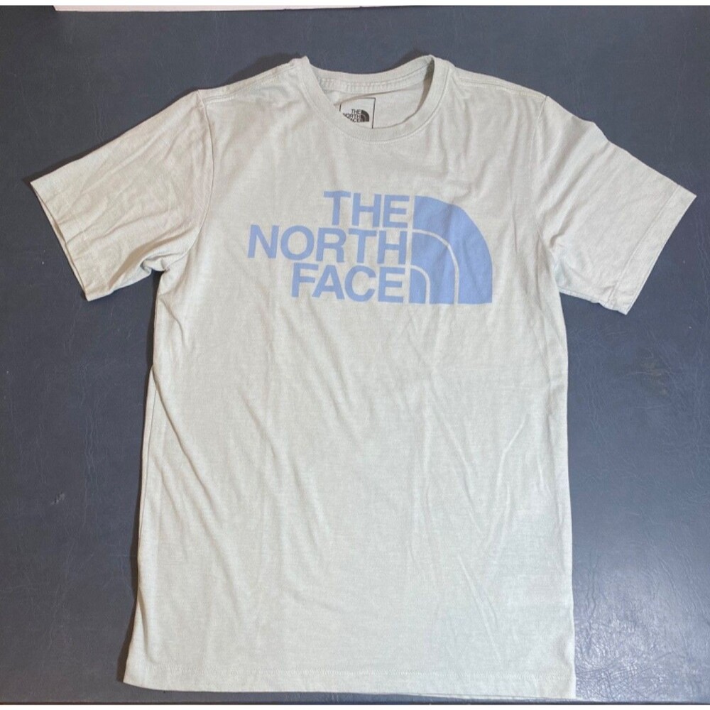 The North Face T-Shirt~Light Blue~Short Sleeve~Logo Graphic Tee~Men's S Small